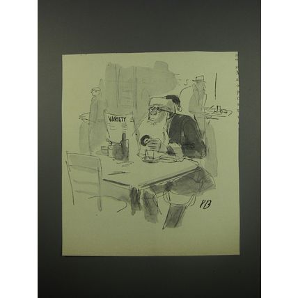 1956 Cartoon by Perry Barlow - Variety