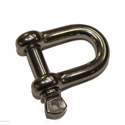 28mm Wide Jaw Dee Shackle pin = 8mm(Lifting D Shackle, Marine Shackle)