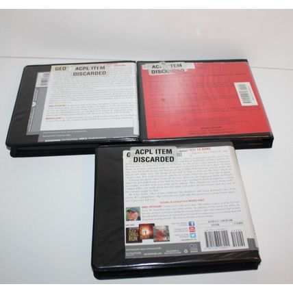 3 Audiobook Lot Double Cross Justice NYPD Red 4 Crime Thriller James Patterson
