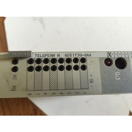 SIEMENS 6DS1730-8AA,C79040-A322-C150487 MODULE 8POINT ANALOG TELEPERM,EA