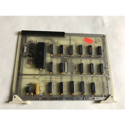 CHARMILLES ANDREWS 105718-001 ASSY 105718-OO1 REV G,20MA INPUT/OUTPUT BOARD,SI