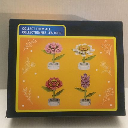 NEW Make It Blocks Pink Flower Building Blocks - 103 pieces