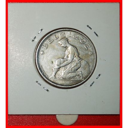 Ⰶ FRENCH (1923-1930):BELGIUM★2 FRANCS 1923! ALBERT I (1909-★LOW START★NO RESERVE