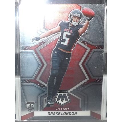 2022 Mosaic DRAKE LONDON (Falcons) NFL Debut Rookie Card #275