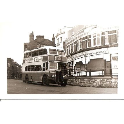 Black & White Photograph of Southend Corporation Transport - EHJ 444