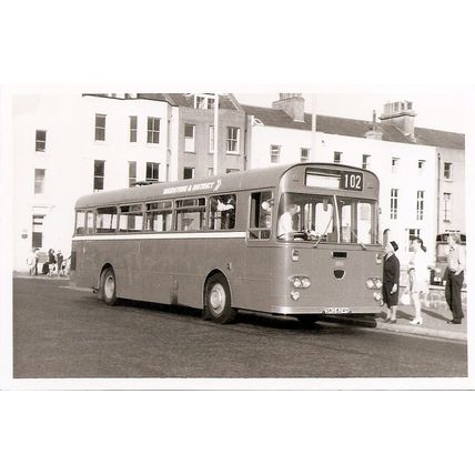 Black & White Photograph of Maidstone & District Motor Services Ltd. - SKO 824M
