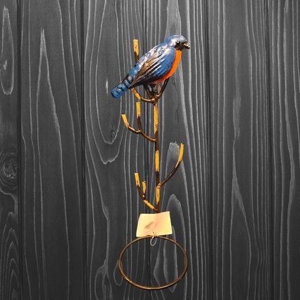 Eastern Bluebird Metal Wall Hanger - Plant - Accessories - Craft