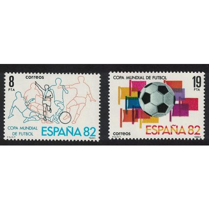 Spain World Cup Football Championship 1980 MNH SG#2616-2617