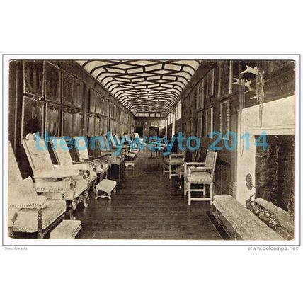 KNOLE, BROWN GALLERY, KENT, ENGLAND, c1910/20s?, Postcard