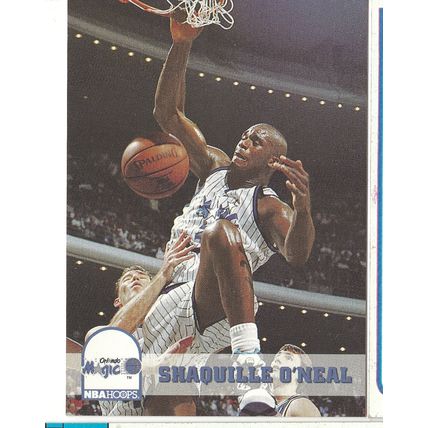 1991 NBA HOOPS SHAQUILLE O'NEAL #155