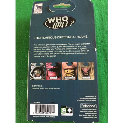 "Who am I?" game
