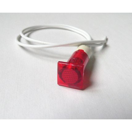 220V Red Square Neon Pilot Lamp for Marshall Guitar Amplifier bulb light 9mm