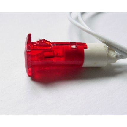 220V Red Square Neon Pilot Lamp for Marshall Guitar Amplifier bulb light 9mm