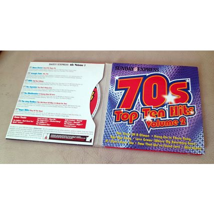 Top Ten Hits (Volume 1 & 2) : Double Promotionanal CD from the Daily Express