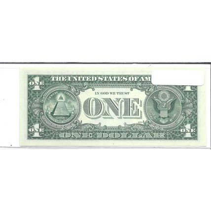 Lot of 2 Consecutive 1981-A US Federal Reserve $1.00 Bill Gem UNC