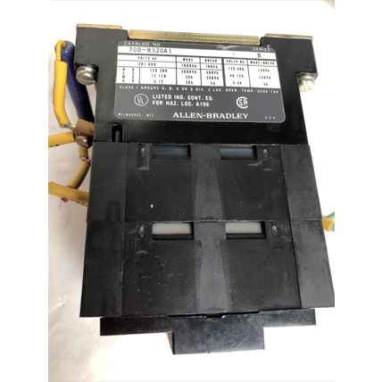 ALLEN BRADLEY 700-R320A1 INDUSTRIAL ELECTRICALLY RELAY,BUL. 700 TYPE R,FF