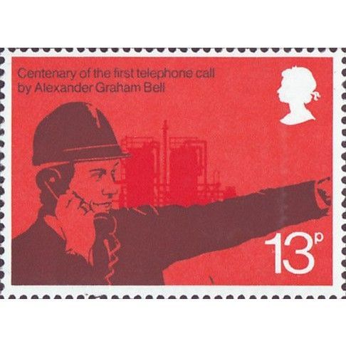 Great Britain 1976 Telephone 13p Industrial Unmounted Mint 2 SG 1000 Sc780 stamp