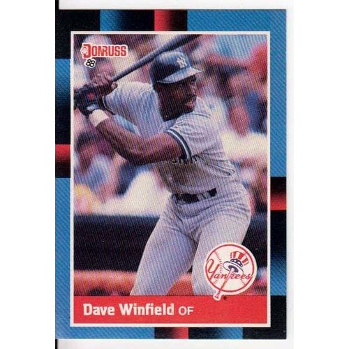 1988 Donruss baseball Dave Winfield card #298 - NM - HOF-Yankees