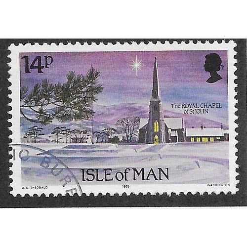 IOM 1985 14P 'CHRISTMAS' FINE USED(EBID52-562)