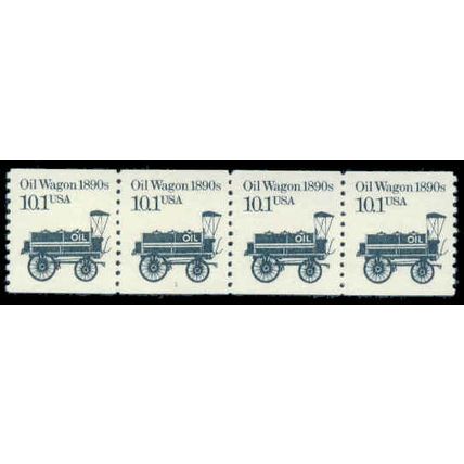 2130 10.1c Oil Wagon Fine MNH Dry Gum PNC 1/4 R0523
