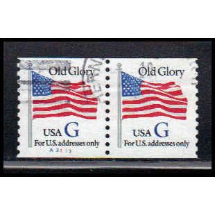 Used 2890 32c G Old Glory Very Fine CNP Left A3113 PA1569