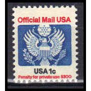 O127 1c Eagle Fine MNH KA1078