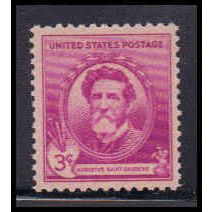 886 3c Augustus Saint-Gaudens Fine MNH KA4228