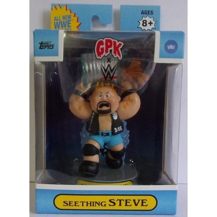 GPK X WWE WRESTLING ' SEETHING STEVE ' action figure