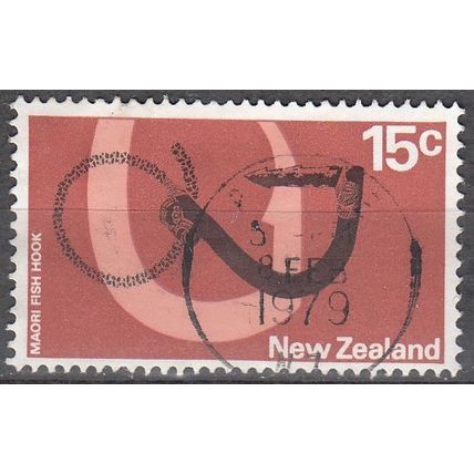 New Zealand 1970 Michel 529Z O Cote (2005) 0.30 Euro Hameçon de Maori