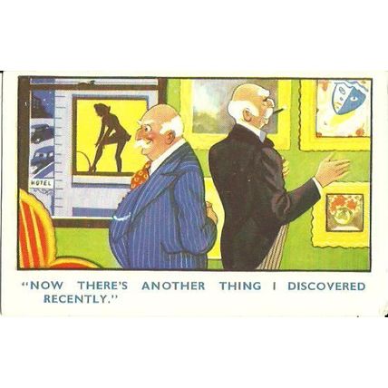 Comic ANOTHER THING Postcard (Foster 89)