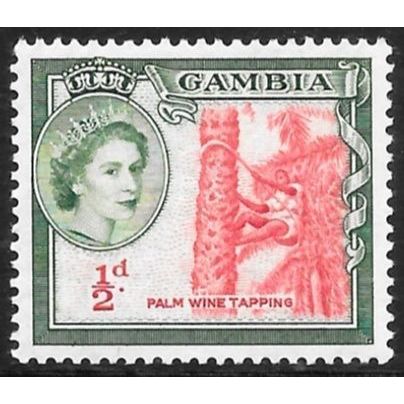 1953 Queen Elizabeth II - ½d Mounted Mint C2