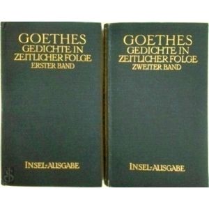 Goethe: Lyrische und Epische Dichtungen 2 Bande by Johann Wolfgang Von Goethe