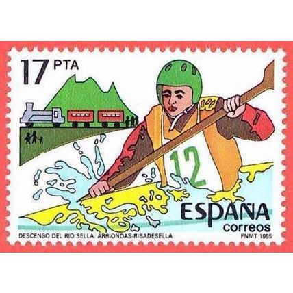 España. 1985. Mi # 2694. Popular Festivals. Descent of the Sella River