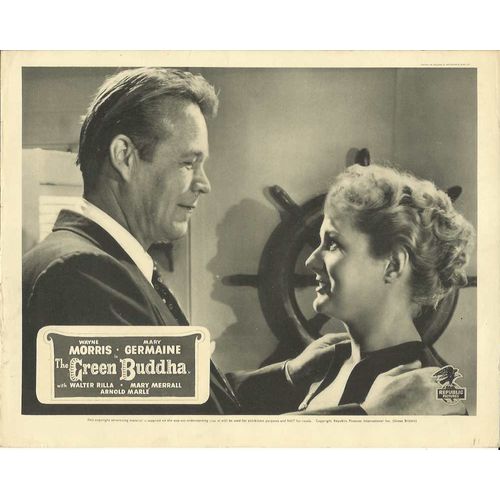 THE GREEN BUDDHA Wayne Morris, Mary Germaine 1954 F-O-H Stills Set (8)