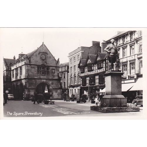 The Square Shrewsbury Shropshire Postcard (SH72526)