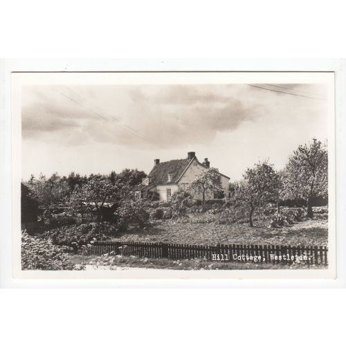 Hill Cottage Westleton Postcard RP Suffolk