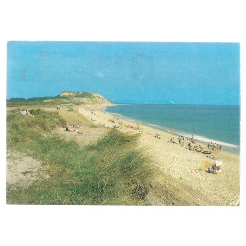 HENGISTBURY HEAD, SOUTHBOURNE, Dorset.. used postcard 1987 postmark =