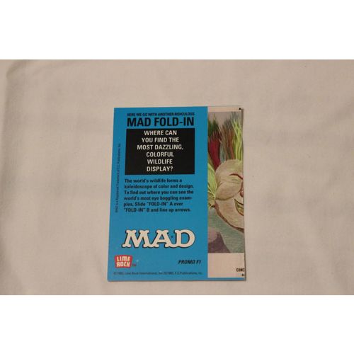 1992 Lime Rock MAD MAGAZINE Series Two Promo F1