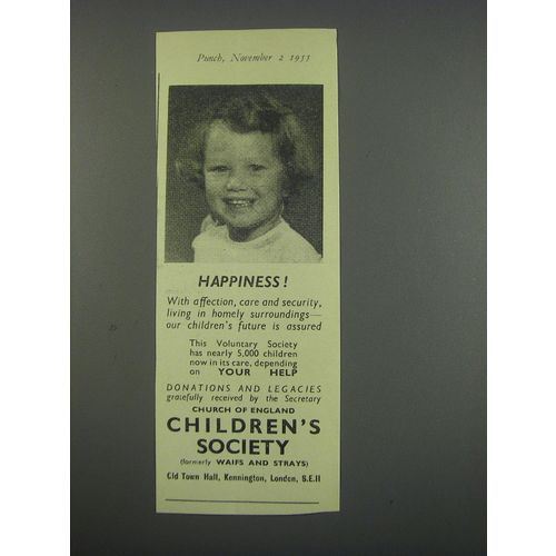 1955 Children's Society Ad - Happiness!