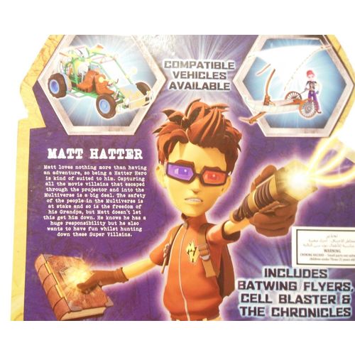 Matt Hatter Figure & Accessories Inc Batwing Flyers Chronicles Action Hero
