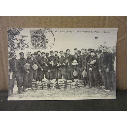 CAMP DE SISSONNE, FRANCE reproduction of an antique postcard #