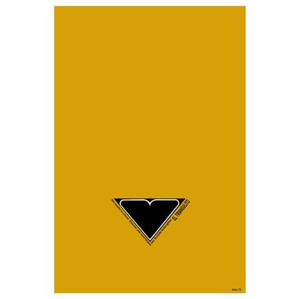 Movie Poster 4 film El triangulito.Thresome triangle.Room home art decor design