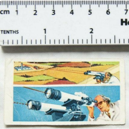 Lyons Maid All Systems Go card No. 32 Laser rangefinder