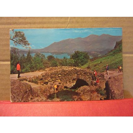 ASHNESS BRIDGE CUMBERLAND used postcard by N.P.O. 1971 pm =