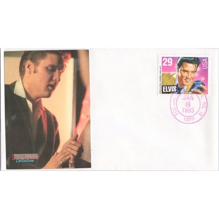 ZAYIX - US 2721 FDC Elvis Presley Wertheimer Collection Bubble Gum Card Cachet