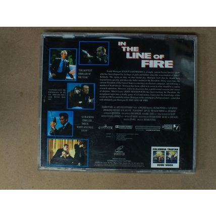 In the line of Fire, Clint Eastwood (1993) [Video CD] Rare