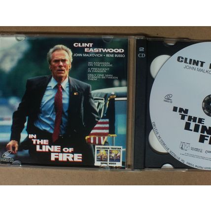 In the line of Fire, Clint Eastwood (1993) [Video CD] Rare