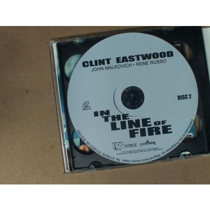 In the line of Fire, Clint Eastwood (1993) [Video CD] Rare