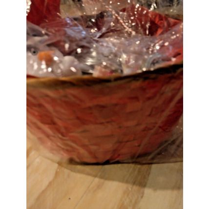 Handmade Home Spa Gift Basket, 9 Pc Bath & Body Set for Women