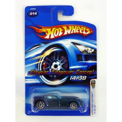 Hot Wheels Chrysler Firepower Concept #014 First Editions 14/38 Die-Cast 2006